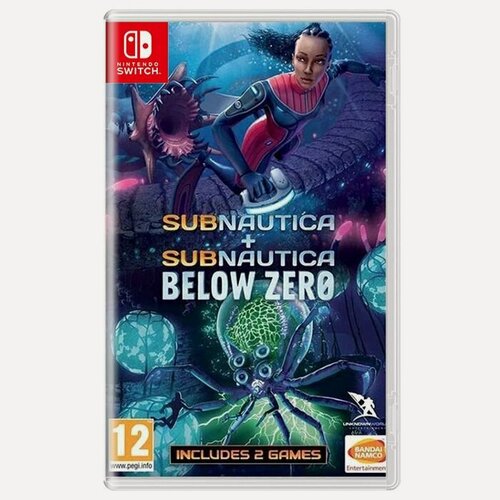 Изображение товара Игра Subnautica + Subnautica: Below Zero для Nintendo Switch, картридж
