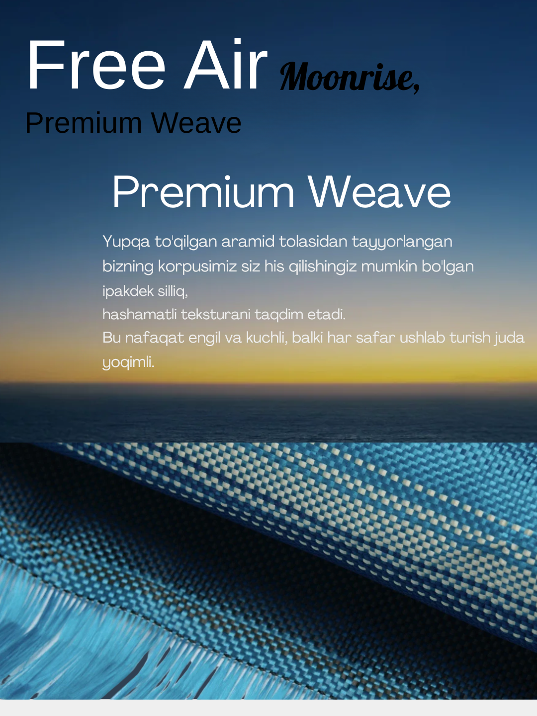 Chexol для iPhone 17 Pro Moment · Moonrise, Light, Be alive, Premium Weave — фото 1