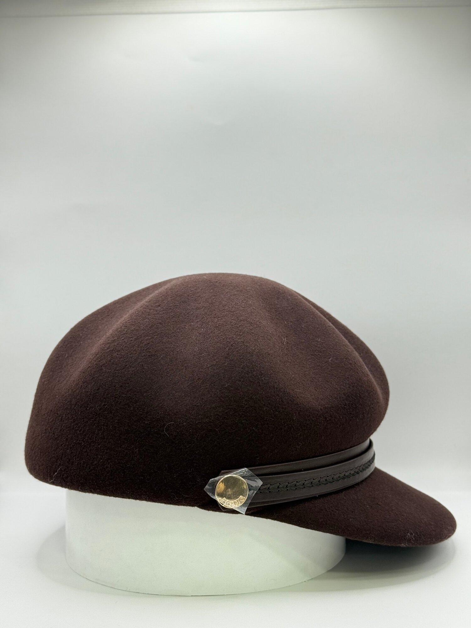 Кепка  кепка для девочек и женщин, размер 58 ( универсальный ), коричневый — фото 1