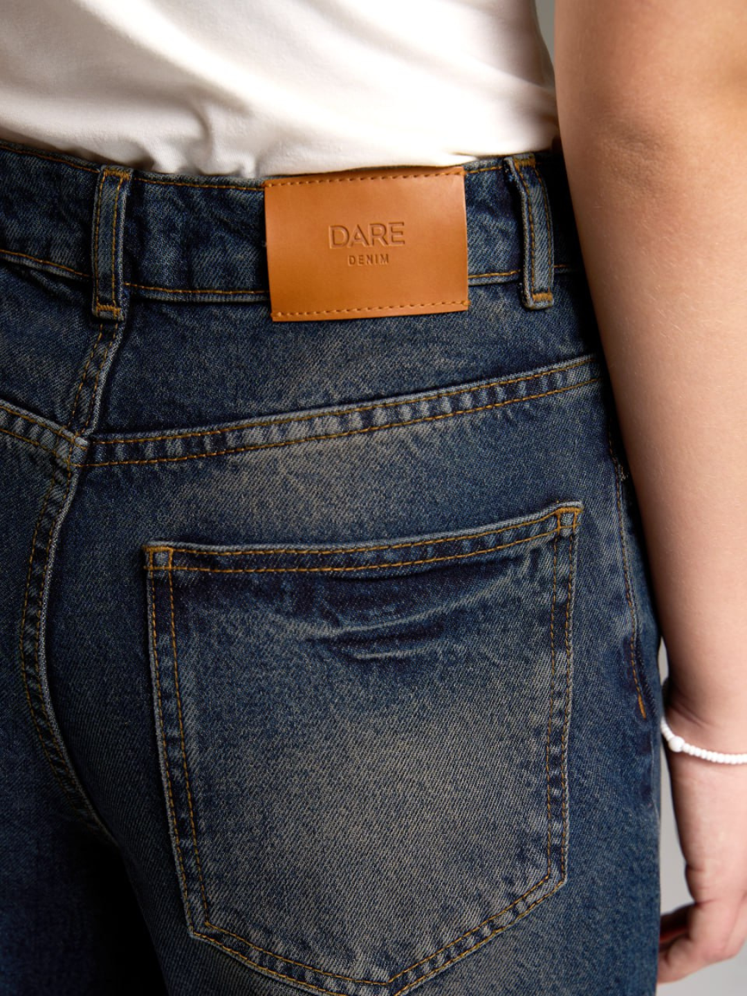 Джинсы  1, размер 158, синий — фото 1