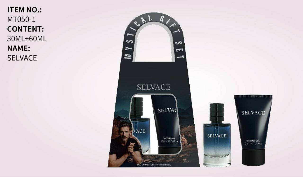 SELVACE 2in1 — роскошная и элегантная коллекция для мужчин, незабываемый подарок для ваших близких.