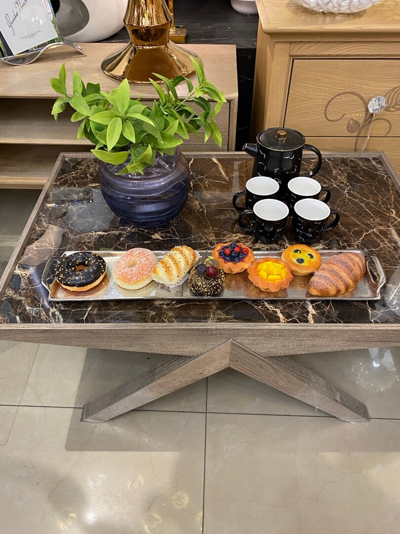 Поднос WERNER VOSS 36844 серебро 65 см — фото 1