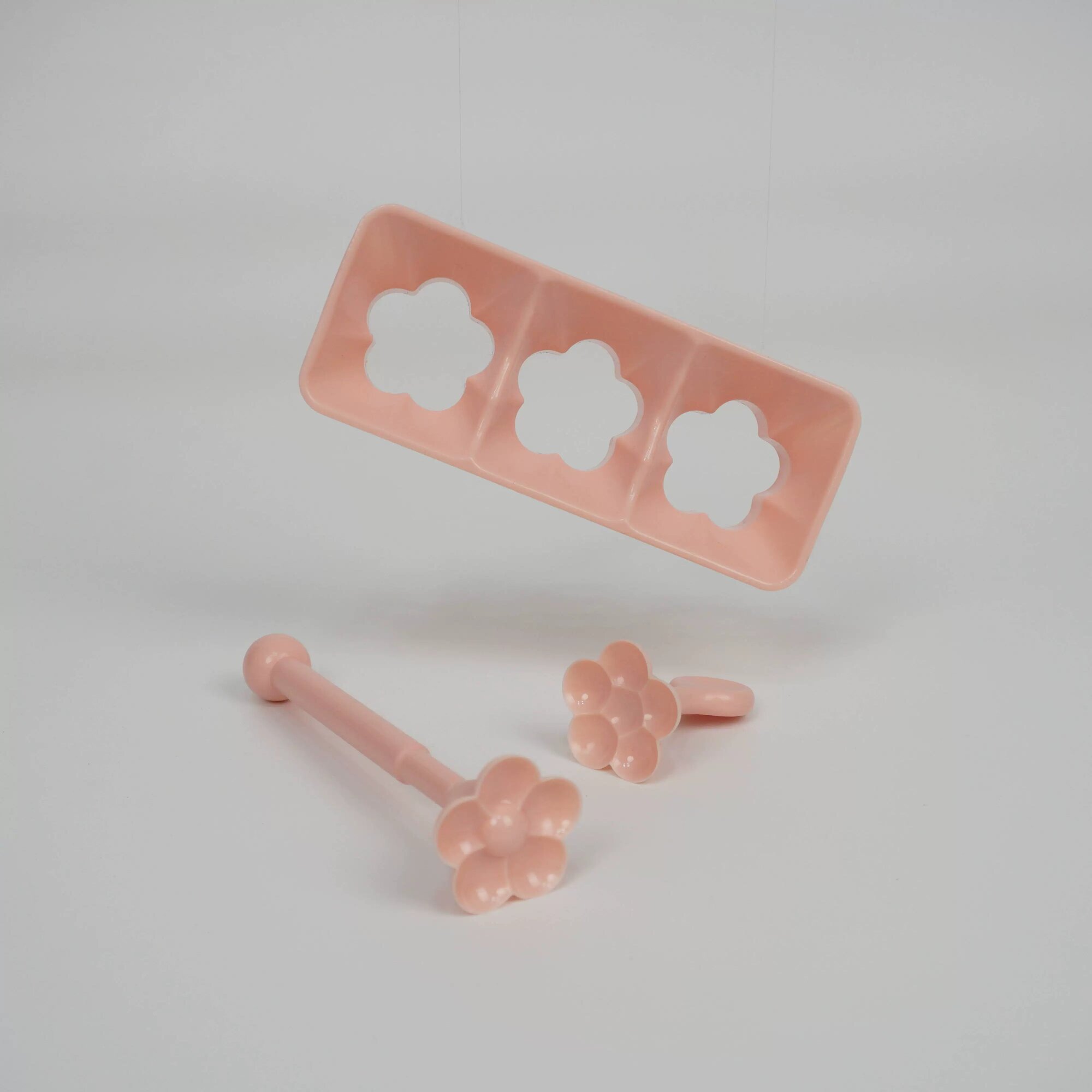 3D Модель Цветка для Выпечки Печенья, Несмазывающаяся, Легко Отделяется, Инструмент для Украшения Тортов, Бакинг
