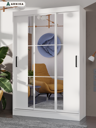 Изображение товара Шкаф-купе ARNIKA "Тео", напольный, ЛДСП, 200х131х50 см, 3 двери