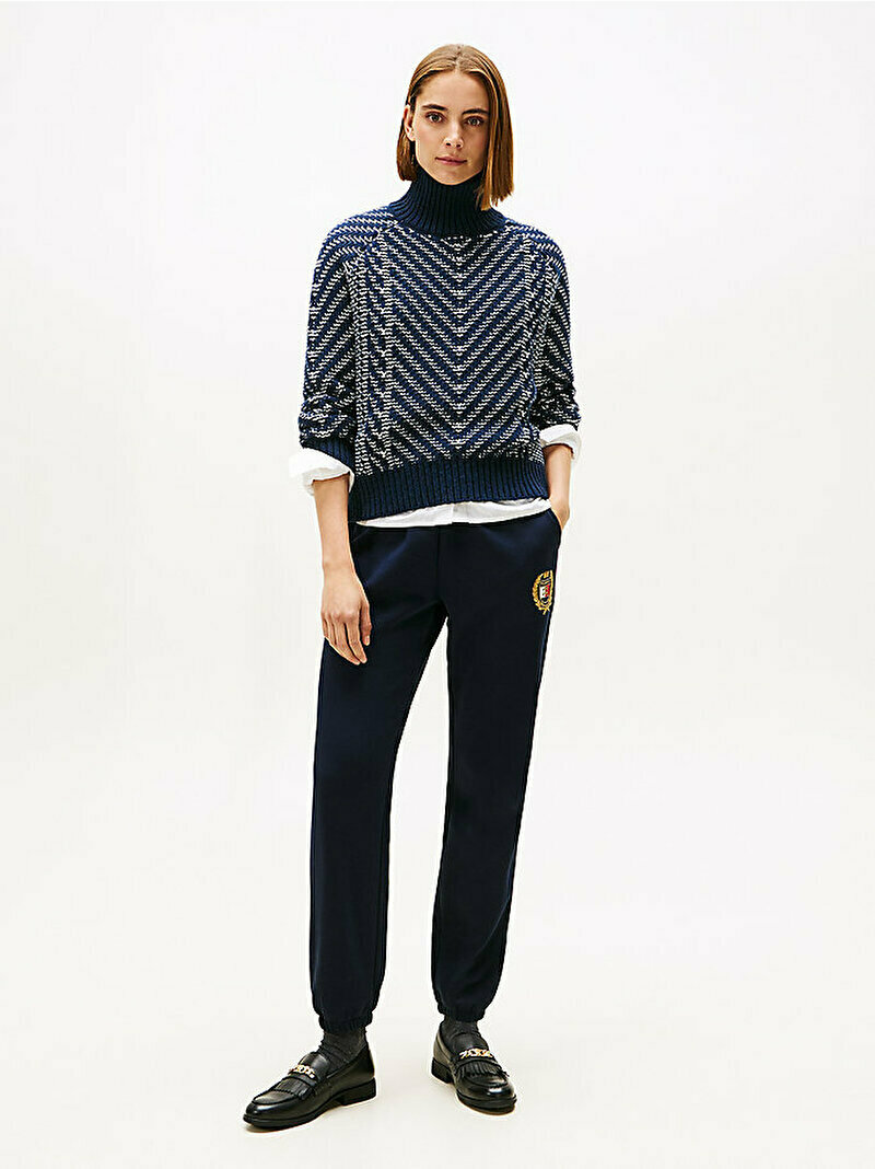 Свитер TOMMY HILFIGER, размер S, , синий — фото 1