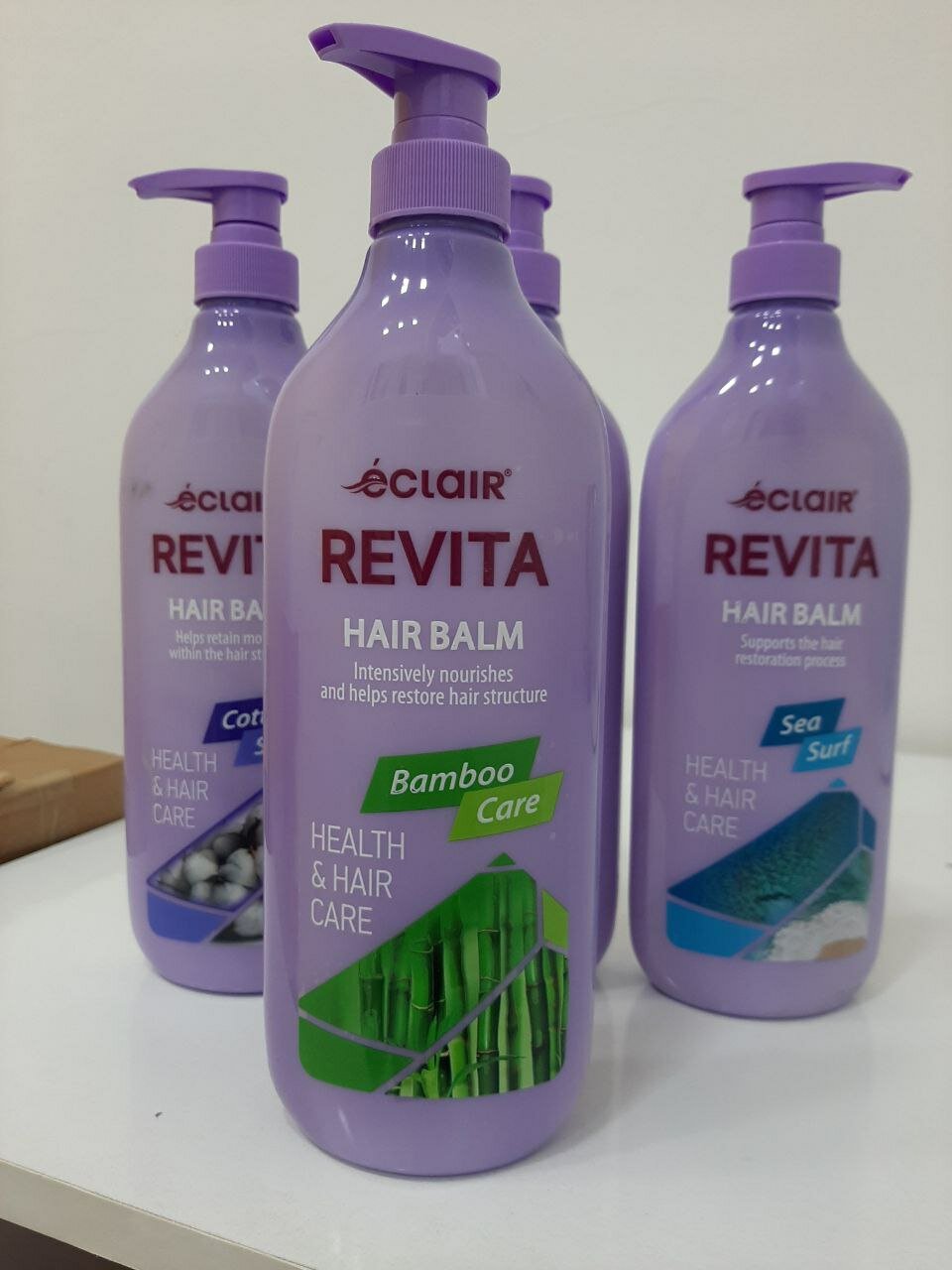 Бальзам для волос Eclair REVITA "BAMBOO CAREE", питает волосы, аромат 710 мл