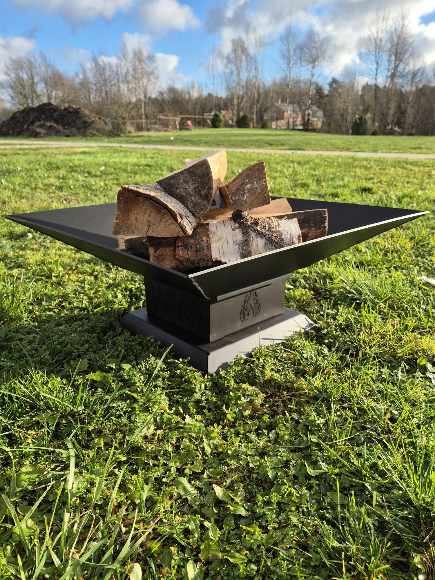 Костровая чаша, очаг для костра модель 503 — фото 1