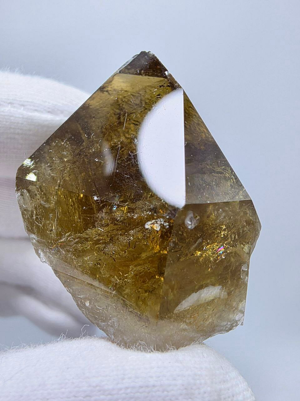 Цитрин кристалл 44 мм, 40 г. — фото 1