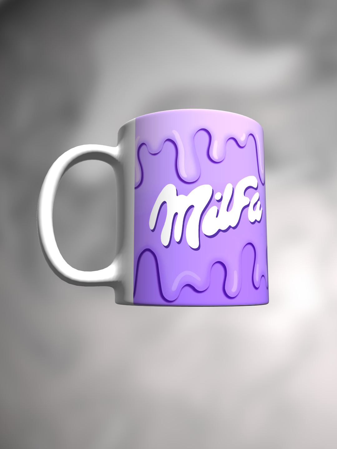 Кружка с приколом мем Милфа Milfa Милка — фото 1