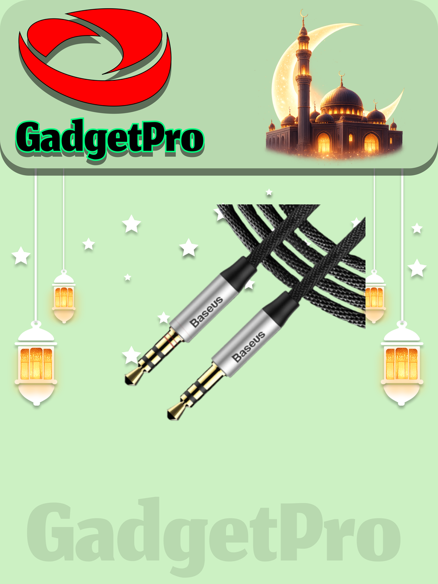 Кабель Baseus Yiven Audio Cable M30 - надежный аудио кабель для передачи звука