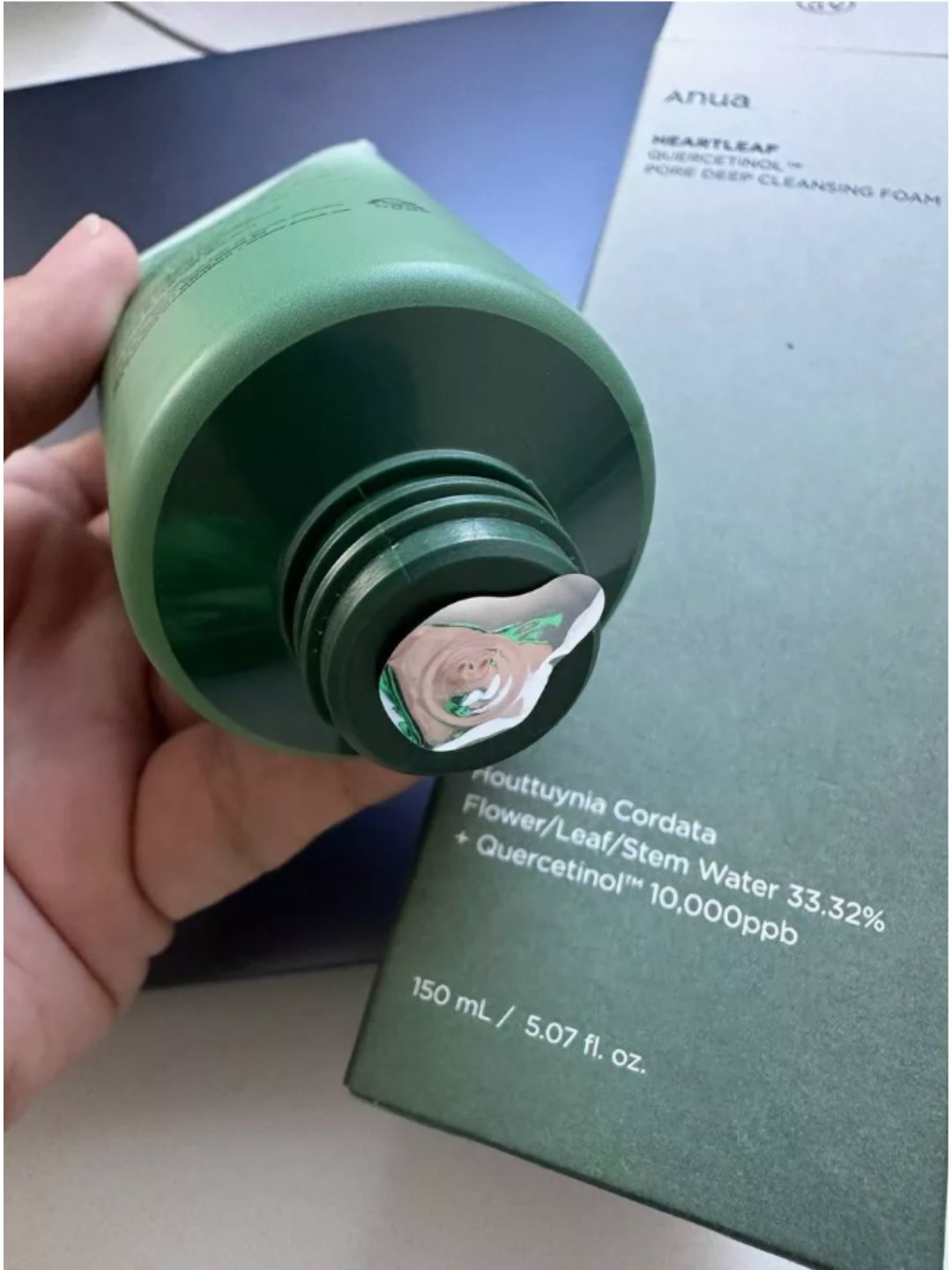 Anua, очищающая пена для умывания, против прыщей, глубоко увлажняет кожу, 150 мл