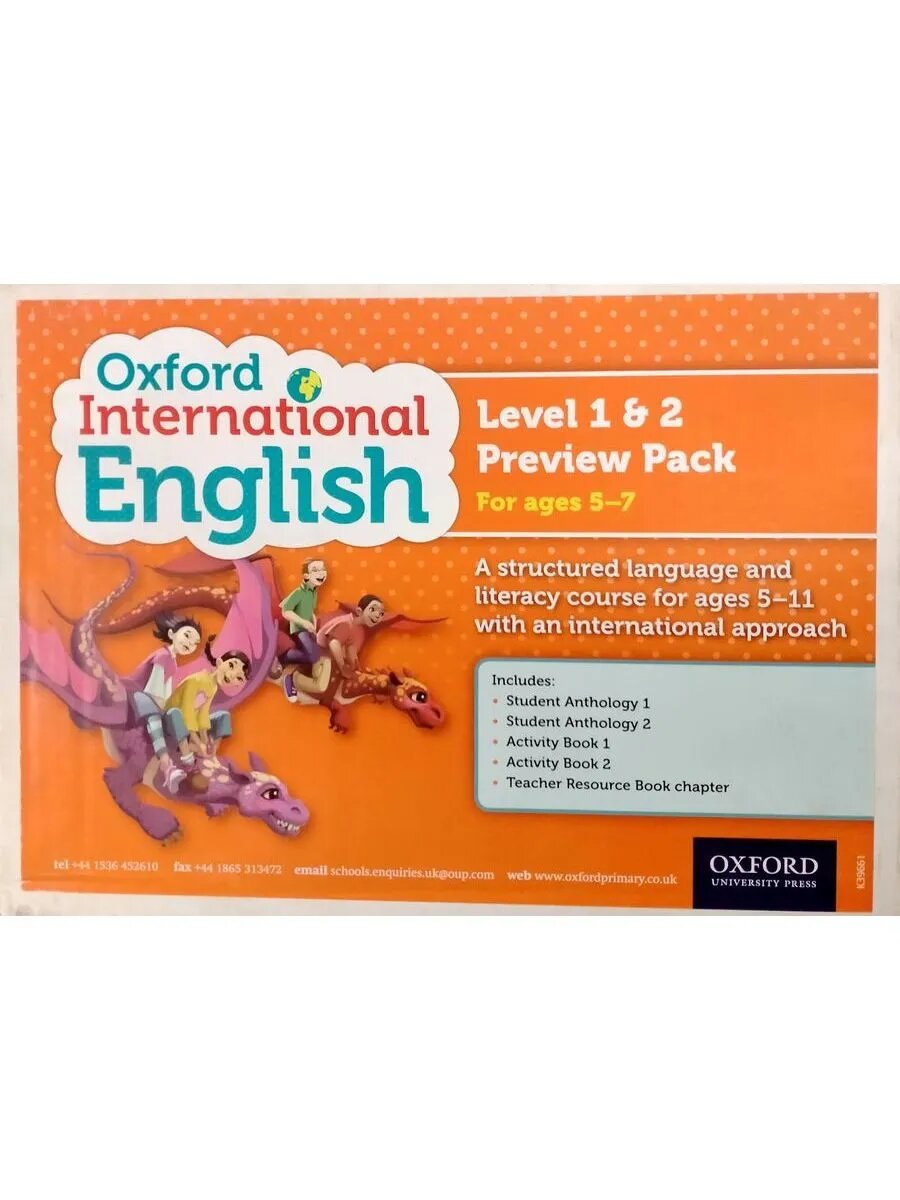 Oxford International Primary English Level 1-2 Preview Pack 