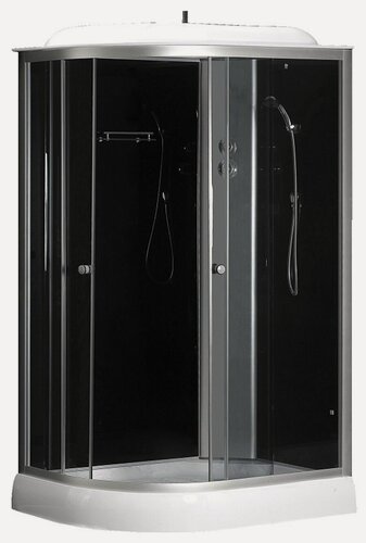 Изображение товара Душевая кабина с низким поддоном 120х80х215 Loranto Sunway CS-66121R G 120