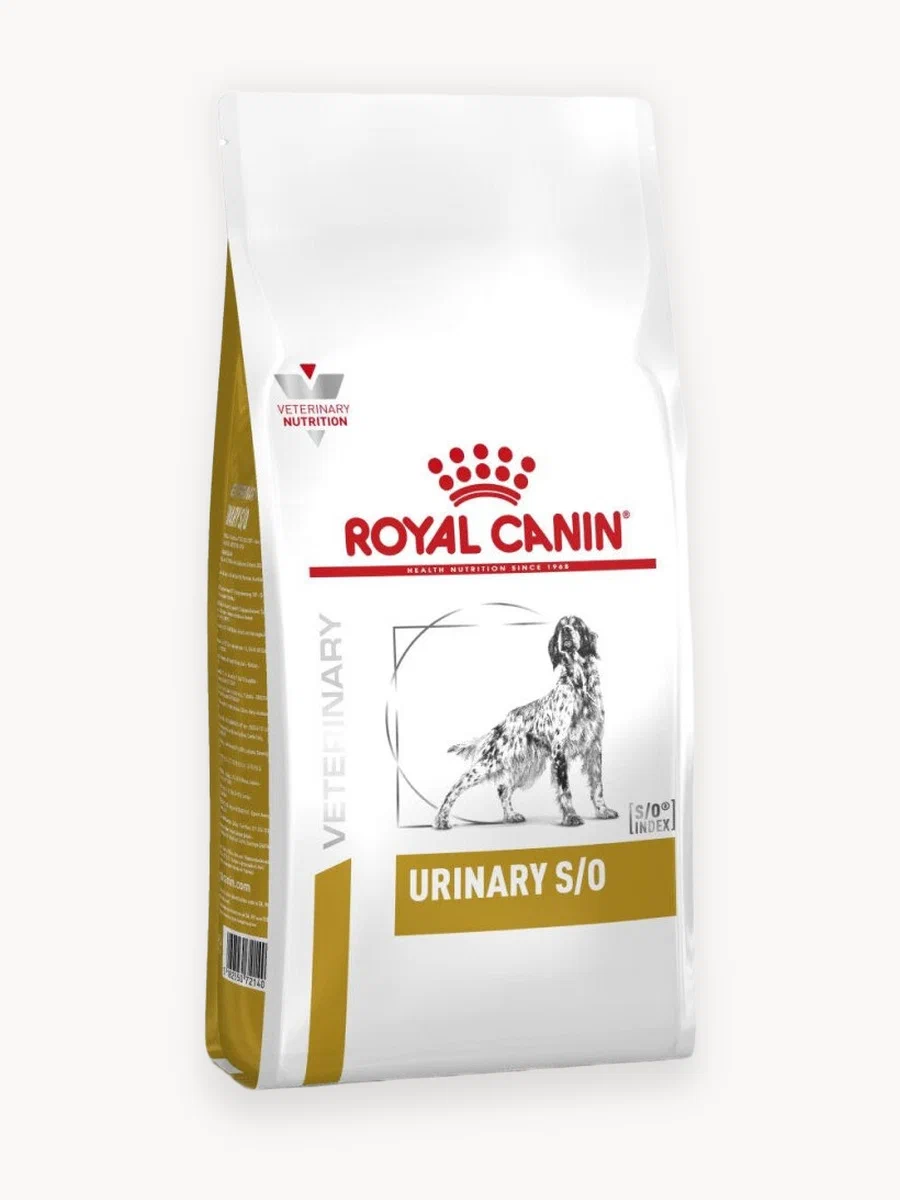 Сухой корм для собак Royal Canin Urinary S/O LP 18, при мочекаменной болезни 2 кг