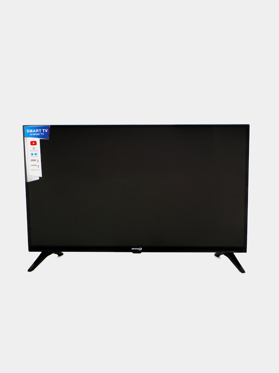Smart TV BRANDO с Android 12, 32 диагональ Wi-Fi, MiraCast, 8 ГБ памяти — фото 1
