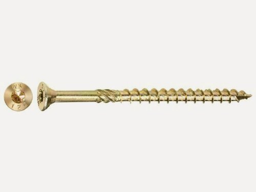 Изображение товара Шуруп конструкционный 4.5х80 по дереву, потай, TORX20 (250 шт в карт. уп.) STARFIX (SMC3-53968-250)