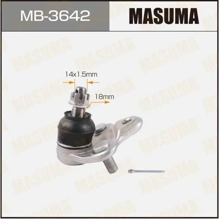Опора шаровая MASUMA MB-3642 передняя нижняя левая/правая для JETOUR DASHING