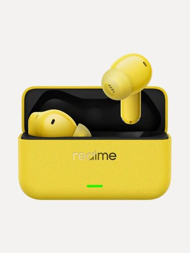 Изображение товара Беспроводные наушники Realme Buds T500 Pro Yellow, внутриканальные, цвет желтый