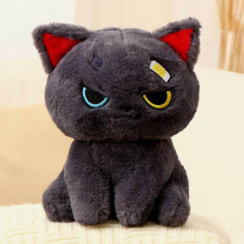Изображение товара Мягкая игрушка ЛАС играс "Кот", полиэстер, синтепон, 20см, серая