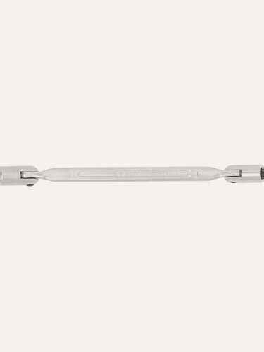 Изображение товара Ключ гаечный 8х9 мм NORGAU Industrial двусторонний, HРM High precision machining, торцевой шарнирный профиль