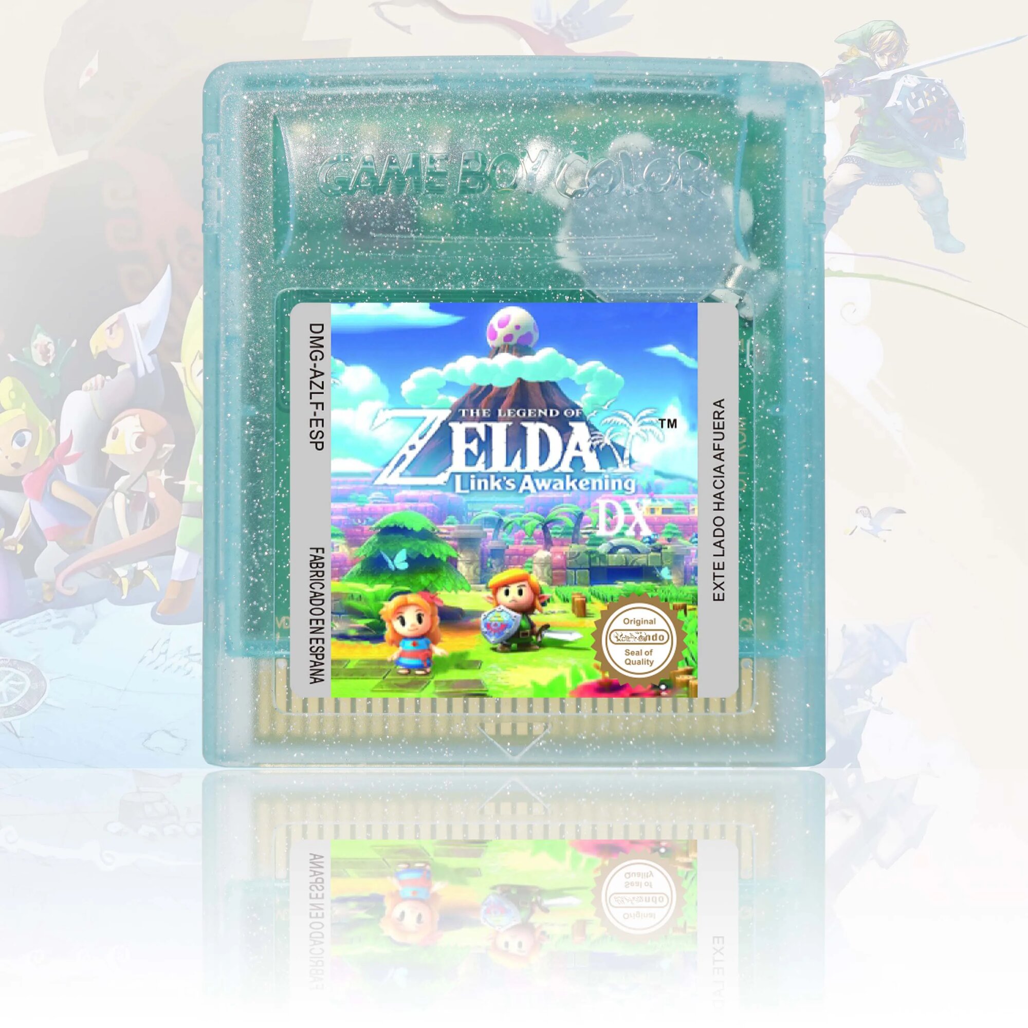 The Legend of Zelda: Link's Awakening DX GBC картридж, ESP 2