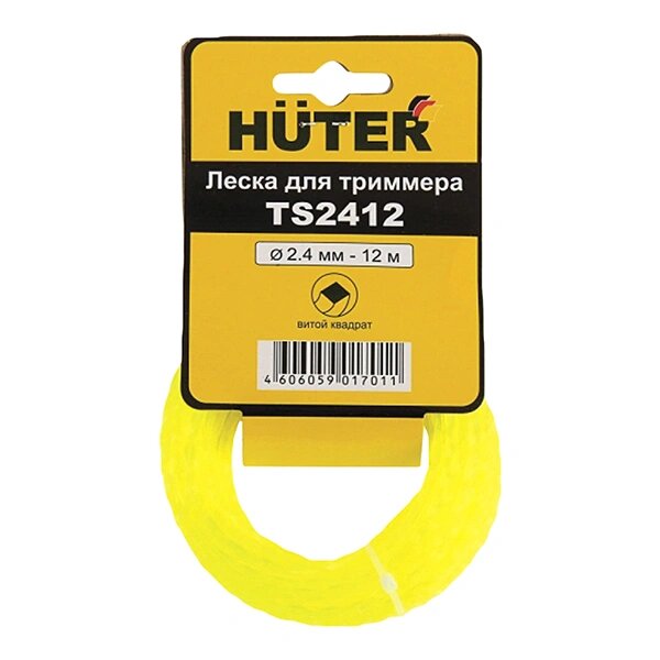 Леска для триммера Huter TS2412 витой квадрат (71/2/13)