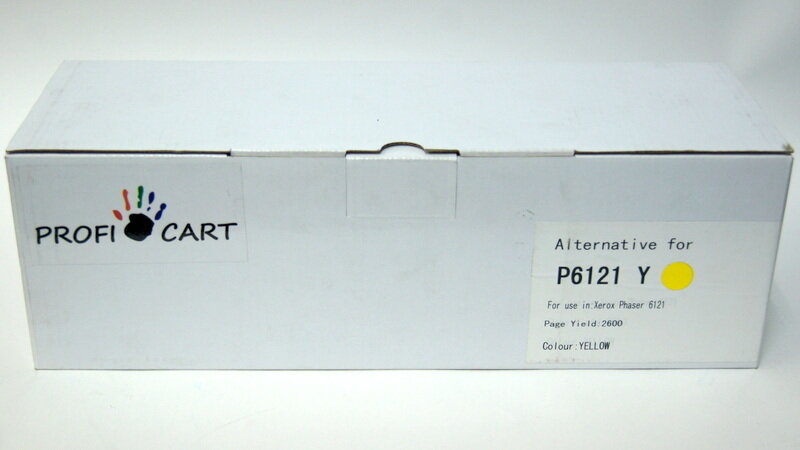 Картридж 106R01465 yellow для принтеров Xerox Phaser 6121 совместимый