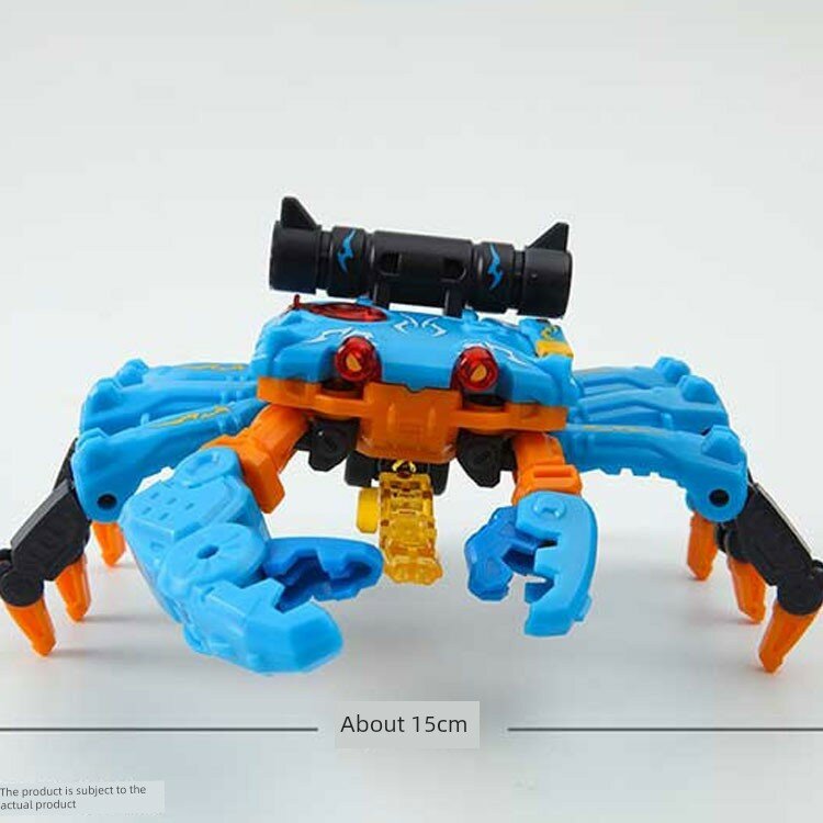 52TOYS Mengshou Box Changlong Series Трансформируемый робот-краб, коллекционная мини-фигурка