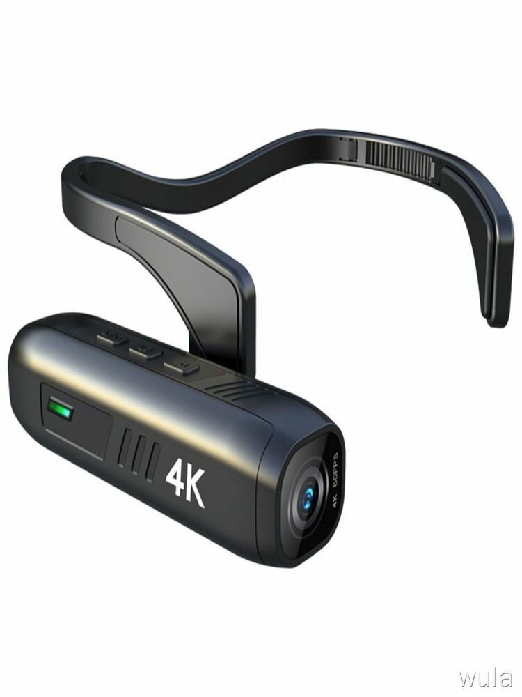 Видеокамера 4K С Креплением На Голову, Стабилизацией Изображения, Аккумулятор 2200 МАч