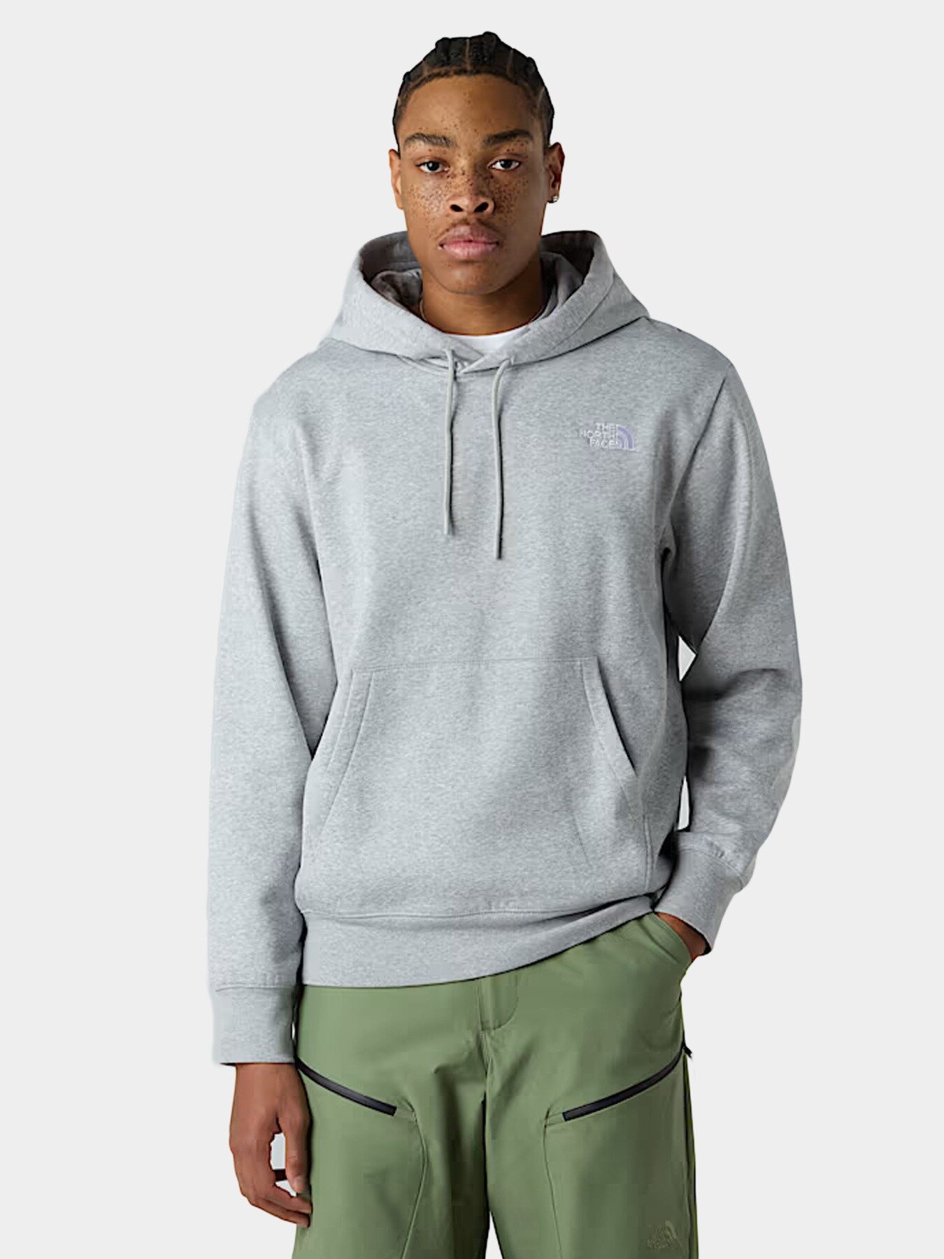 Худи The North Face, размер XL, , серый