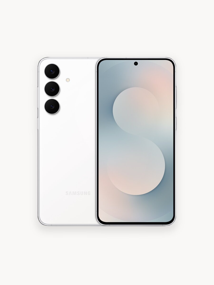 Samsung Galaxy S25 FE, белый, 256 ГБ, 8 ГБ, Да, Dual: nano SIM + eSIM, Samsung Exynos 2400