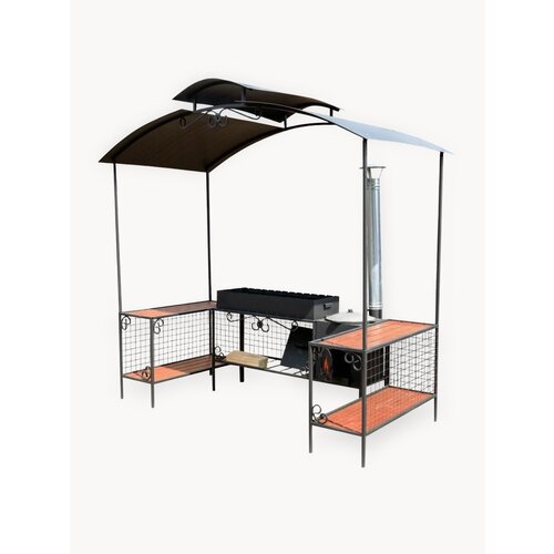 Мангал-беседка СМ28П