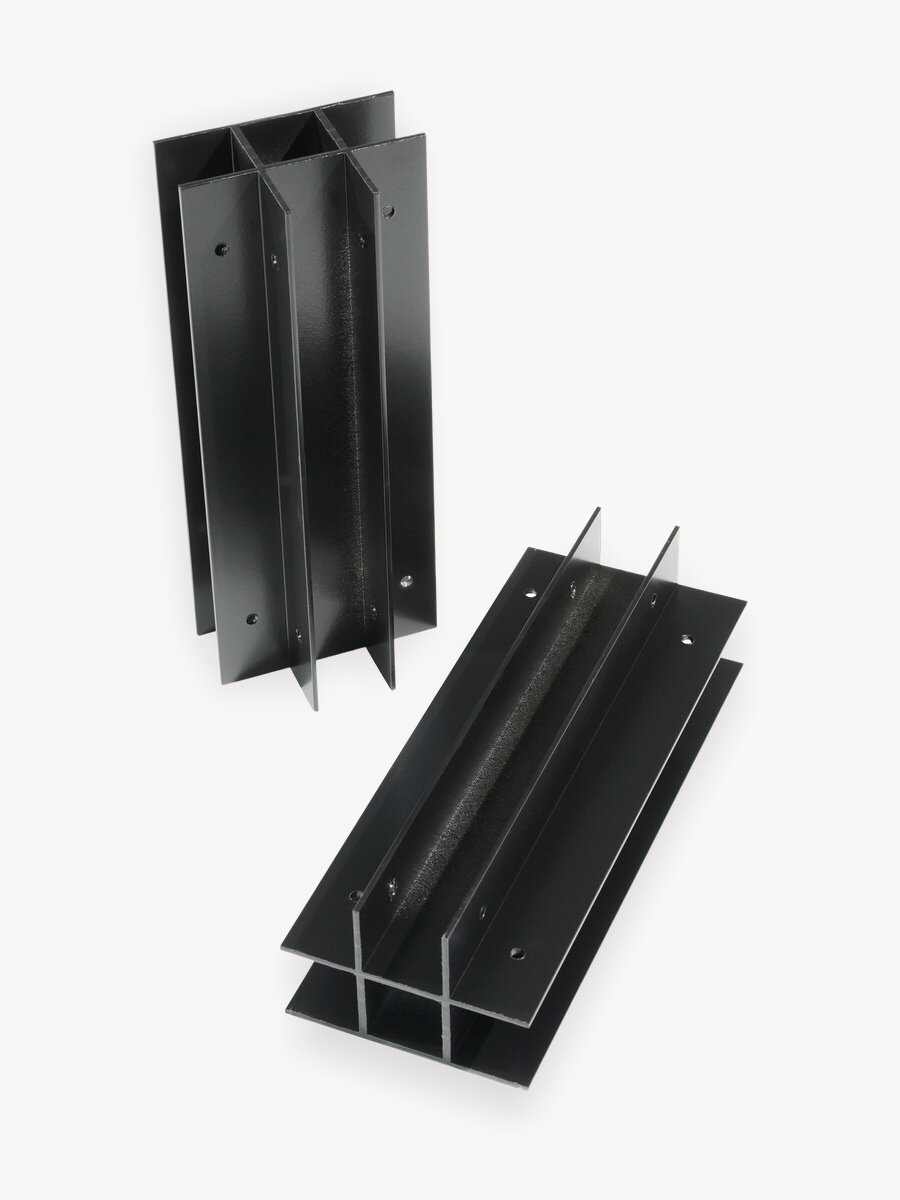 Набор Т- образ. алюминиевых профилей для высокой грядки Plantic Landscape h- 0,4 м для доски 25 мм артикул 13009-01