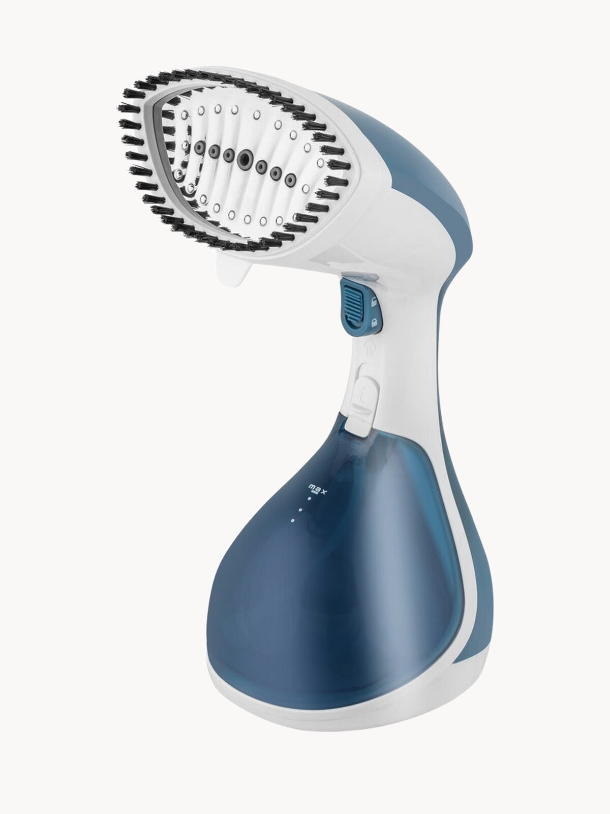 Отпариватель ручной VLK SORENTO 5200 бело-синий, 1600 Вт, 30 г/мин, щетка-насадка, защита от накипи, резервуар 0.24 л