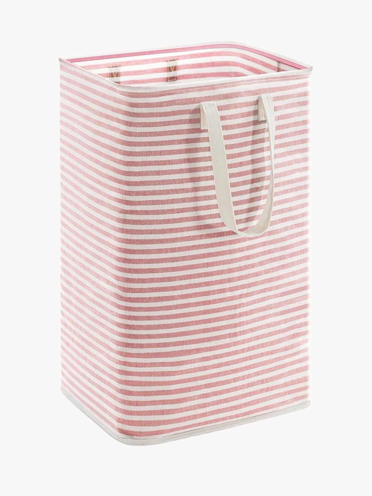 Набор складных корзин для хранения белья и игрушек 72 литра, 2 штуки, розовый