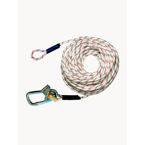 Строп для страховочной привязи из полиамидного каната, статика, для высотных работ, длина 10 метров