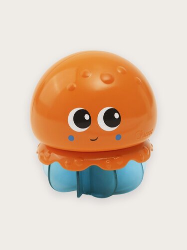 Изображение товара Заводная игрушка для ванной Chicco Танцующая медуза, набор для ванны