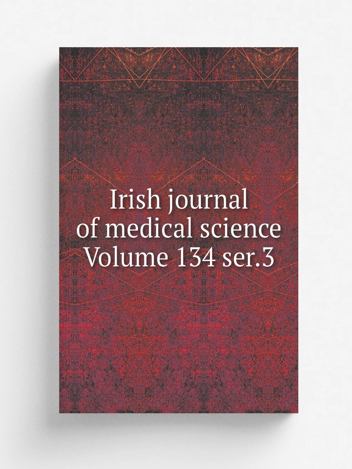 Irish journal of medical science Volume 134 ser.3