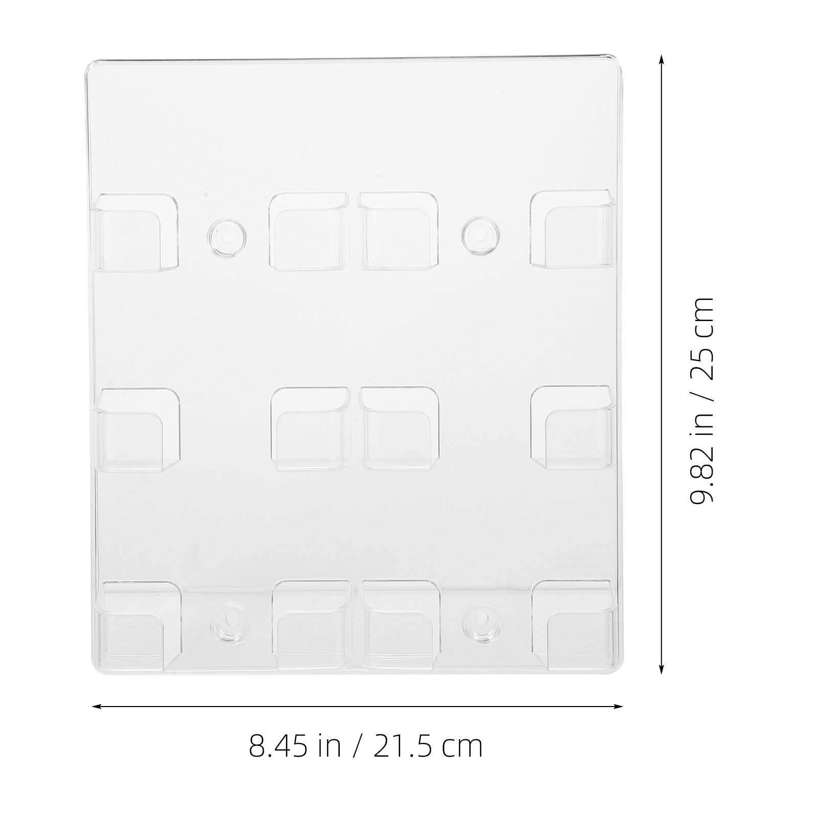 Держатель Бизнес-Карт С Транспарентным Дизайном Для Офиса И Дома 25.00X21.50X4.50Cm