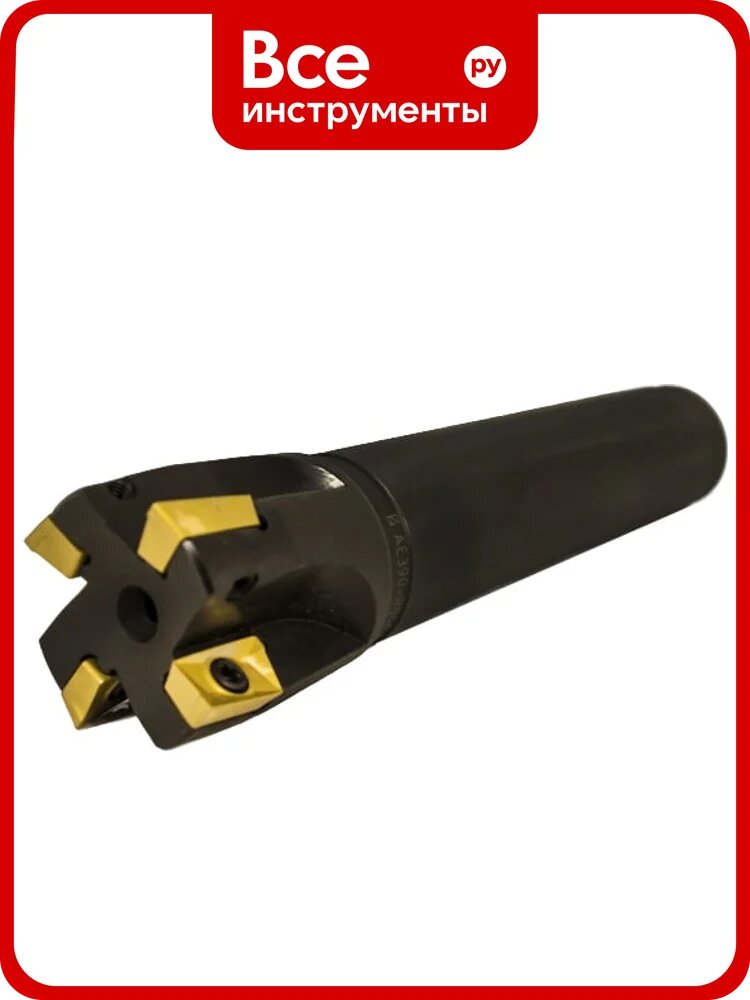 Фреза концевая 40 с 4гр. пл. APKT 1604. Z=4 КМ4 AE390-R040.16.04. MT4 Русский Инструмент ri.193.214