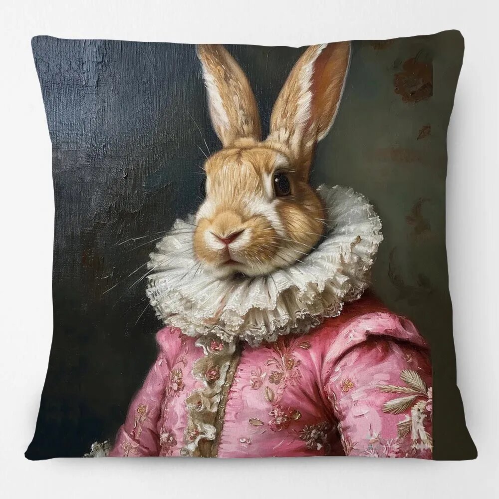 Чехол для подушки Викторианский стиль с животными 45x45cm18x18in, 2604220263