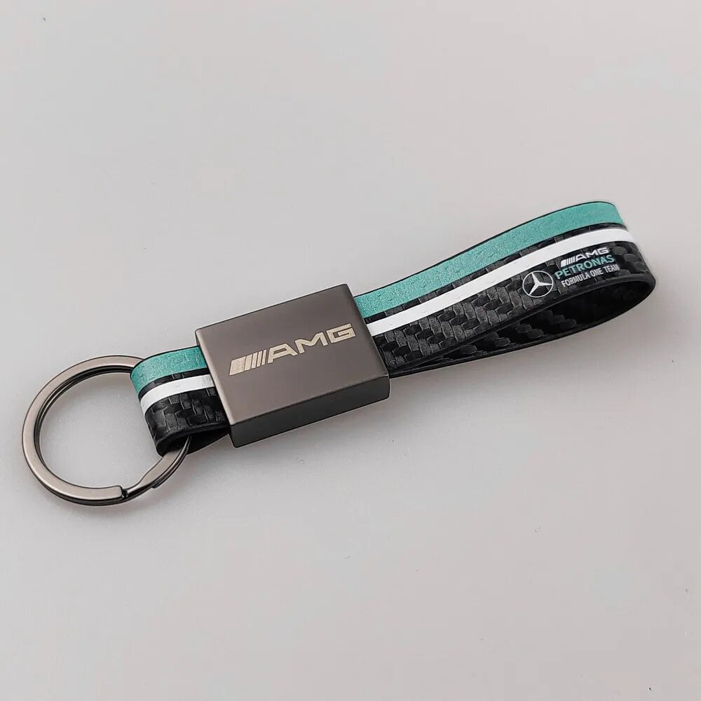 Брелок для ключей Mercedes-Benz AMG, автомобильный аксессуар в стиле PETRONAS Formula One, подарок