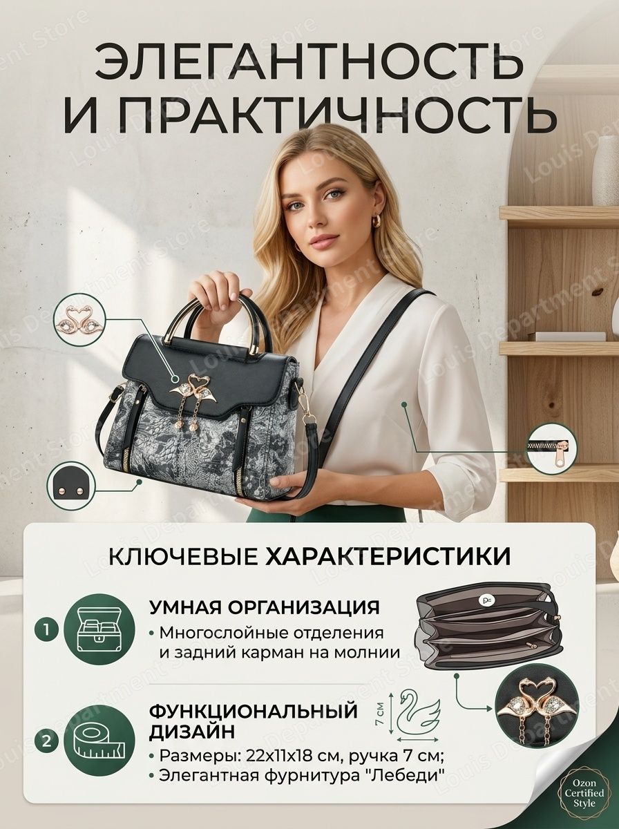 Сумка на плечо — фото 1