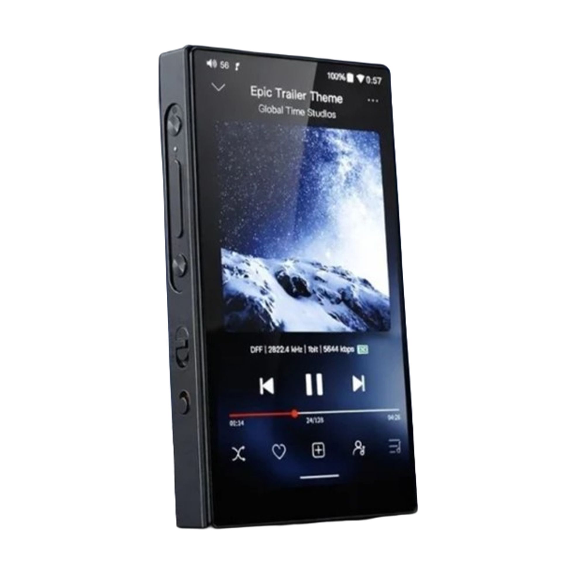 FiiO портативный Hi-Fi плеер M21, Hi-Res премиум, черный