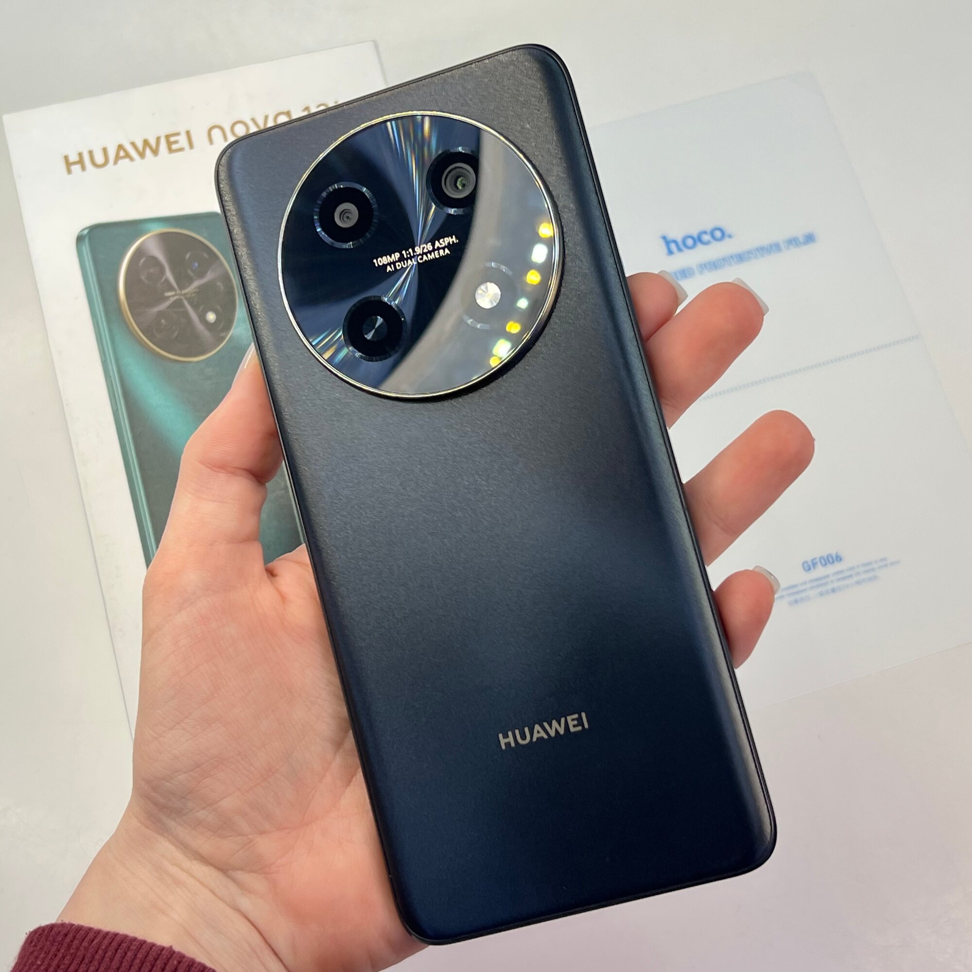Huawei Смартфон HUAWEI NOVA 12 i 8/256GB (Cartier-L81G) Black