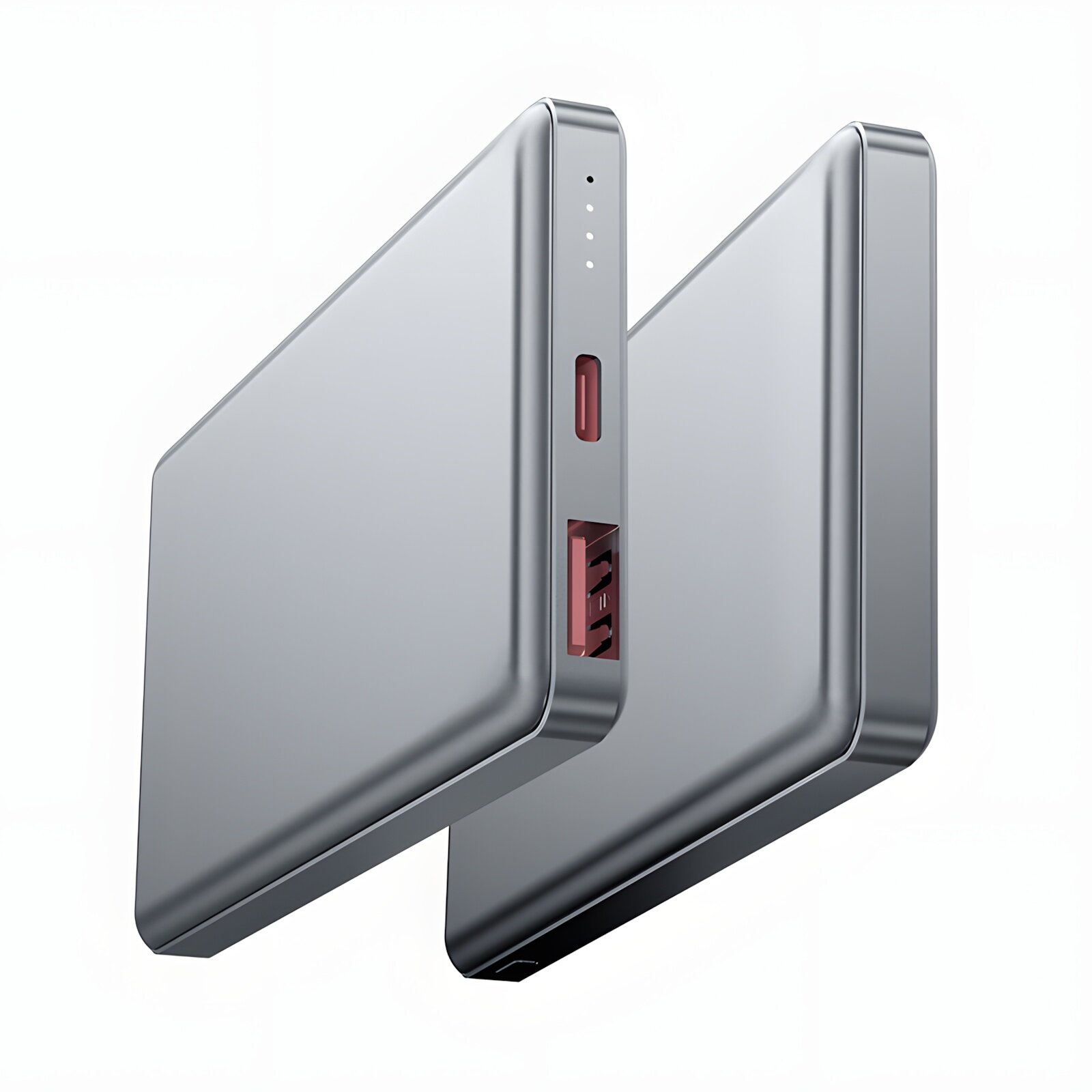 Franky Ultra-slim Power Bank, 10000mAh | Быстрая зарядка PD 20W и QC 22.5W | Матовый алюминиевый корпус