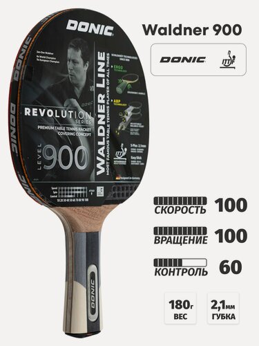Изображение товара Ракетка для настольного тенниса Donic-Schildkrot Waldner 900