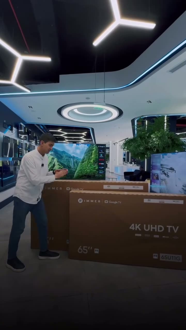 Телевизор IMMER PREMIUM65 QLED 4K Google TV — фото 1