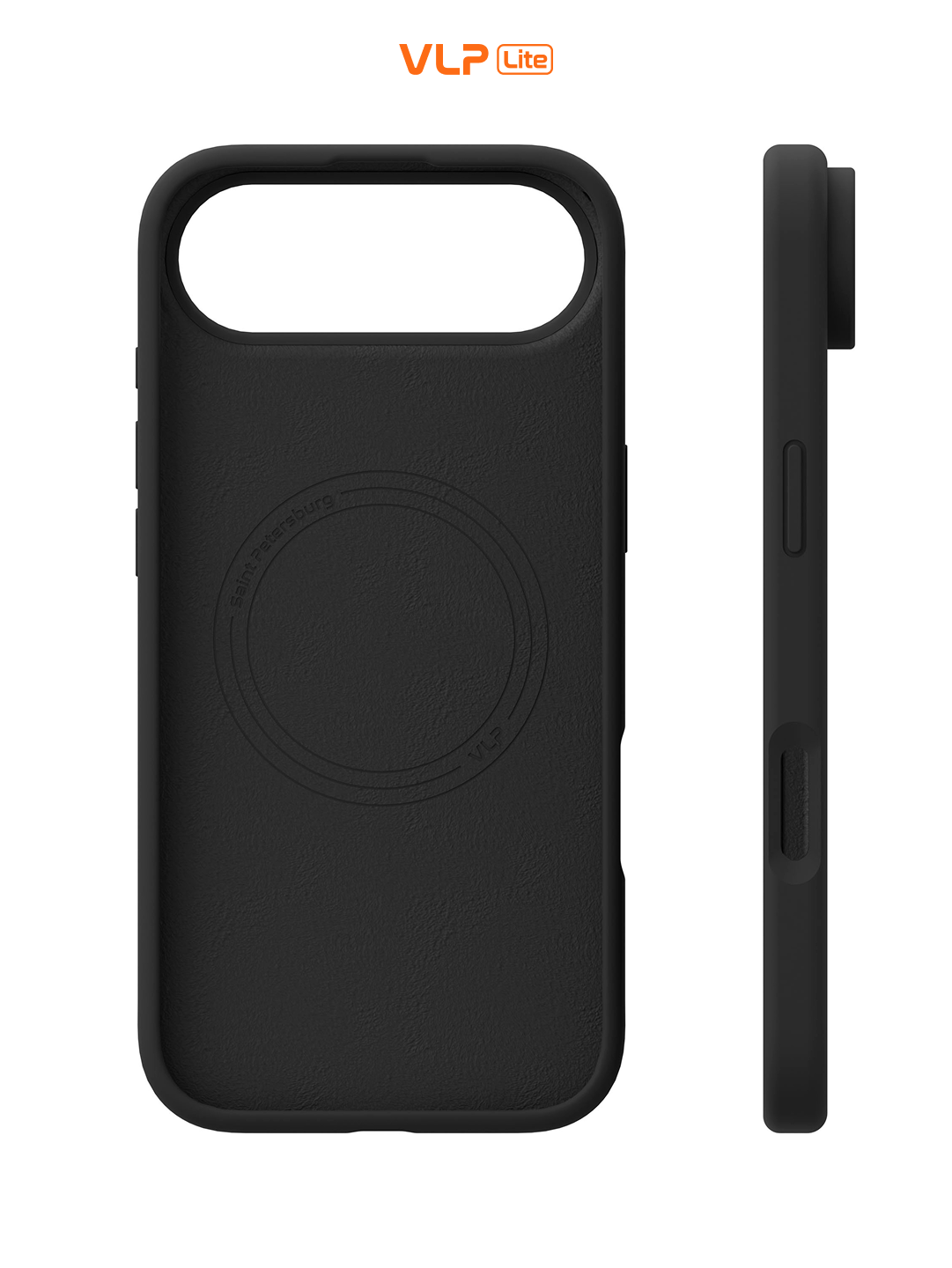 Чехол защитный VLP LITE Mist Case с MagSafe для iPhone Air, черный — фото 1