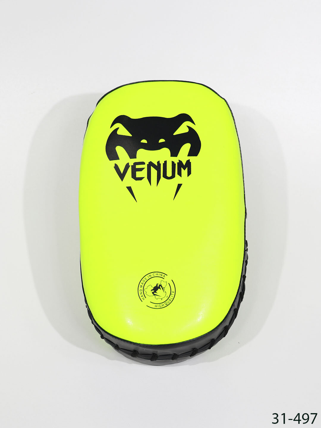 Лапы боксерские Fight Stuff, салатовые, анатомические, 20 см — фото 1